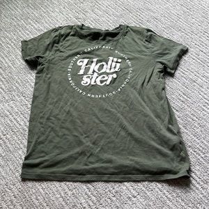 Dark green Hollister Tee
